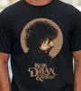 Tricou Bob Dylan & His Band pe un Tricou Vintage Negru Comfort Color