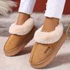 Customizable Cross-Border Cotton Shoes for Men and Women - Non-Slip Indoor/Outdoor Slippers with Heel Cover
