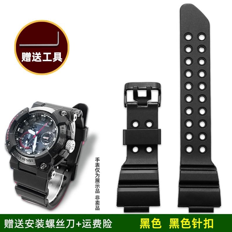 GWF A1000 Silikonarmband für Casio G-SHOCK 7. Frogman 5623 GWF-A1000 1A4 Taucheruhrband Ersatz Herren Sportarmband