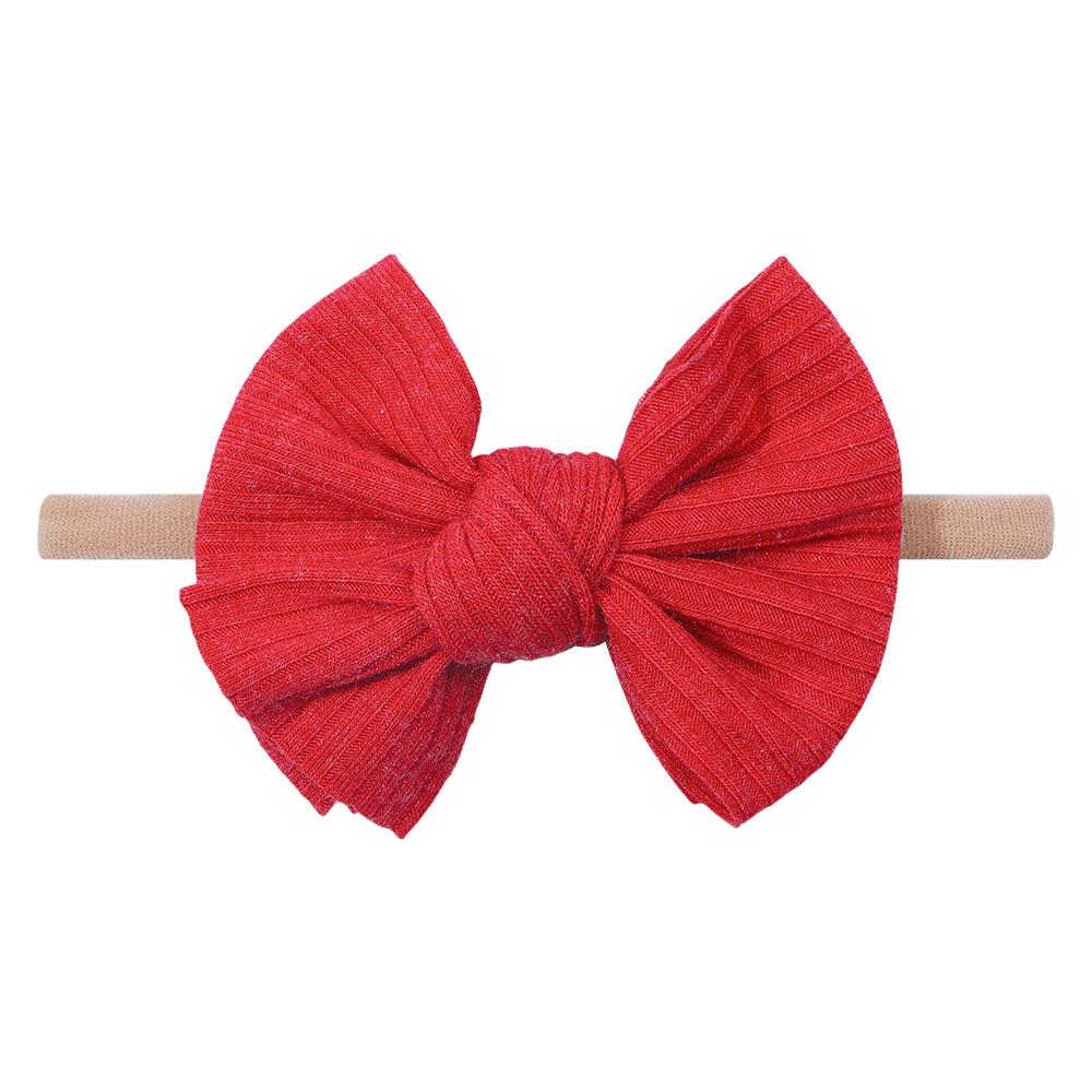 1/2Pcs/Lot Newborn Baby Headband Bows Nylon Baby Girl Headbands Elastic Soft Hair Bands For Children Baby Hair Accessories Kids