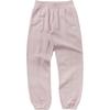 SS25 Essential Fleece Comfortable Versatile Cuffed Casual Pants Women Bottoms Champagne White BV4089-645