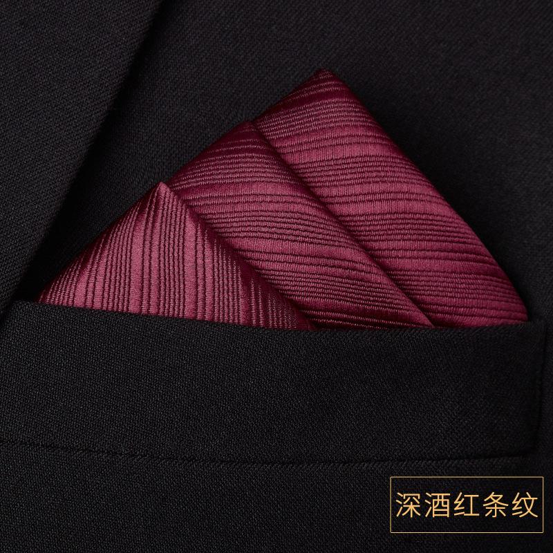 Herren Anzugtaschentuch Quadratisches Tuch Herrenhemd Taschentuch Schal Kleid Anzug Brusttuch Seidentuch Brusttuch Klein Weiß