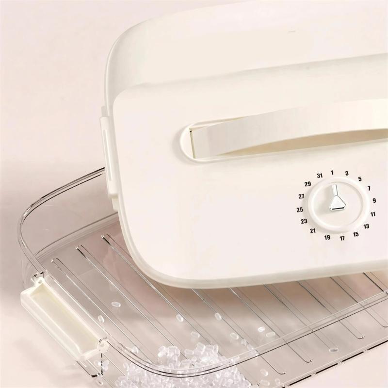 Dumpling Organizers Box Featuring Stackable Designs and Easy Cleaning PP Materials for Kitchen Refrigerator Storage