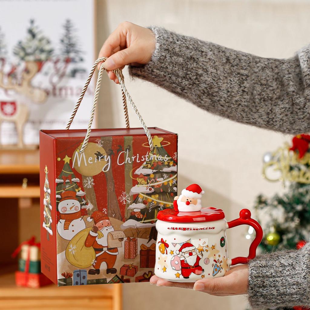 Christmas Gift High Value Mug Souvenir Birthday Gift Design Cup Ceramic Christmas Coffee Cup