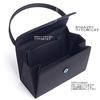 Aurora Black Formal Bag, Made In Japan, Twin Ribbon Design, Water-Repellent, Large, Black, Suitable for Funerals, Wakes, and Entrance Ceremonies (A)