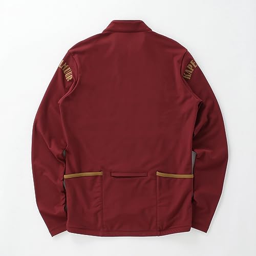 Kapelmuur Thermal Jersey, Vintage Style, Bordeaux
