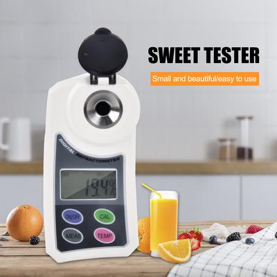 Digital Brix Sugar Refractometer Electronic Handheld Sweetness Meter Saccharimeter Measurement