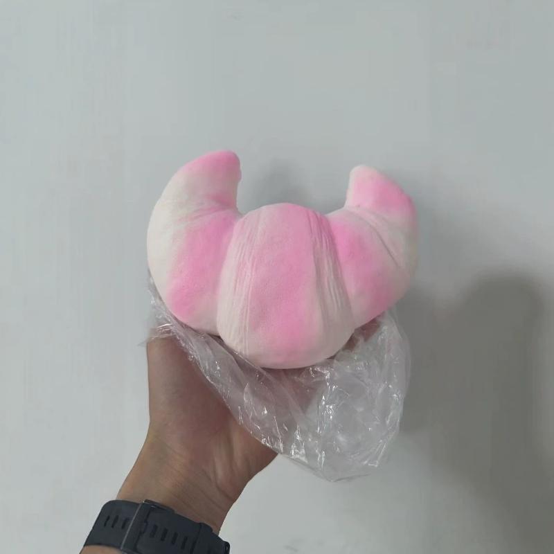 Croissant Squeeze Toy Slow Rising Sticky Stress Relief Toy Super Soft Food Creative Simulation Bread Anti-Anxiety Gifts