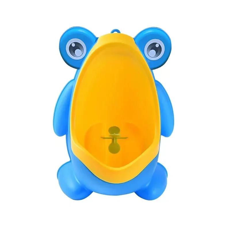 

Cute Frog Potty Training Urinal For Boy With Fun Aiming Target Toilet Urinal Trainer Children Stand Vertical Pee Infant Toddler