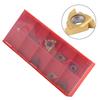 Brand New High Quality Multifunction Carbide Insert Blades 7Pcs CCMT060204 Cutting Tool DCMT070204 For 12mm Bar