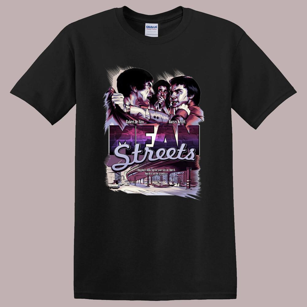 Mean Streets Movie Men s Black T-Shirt Size S-5XL S