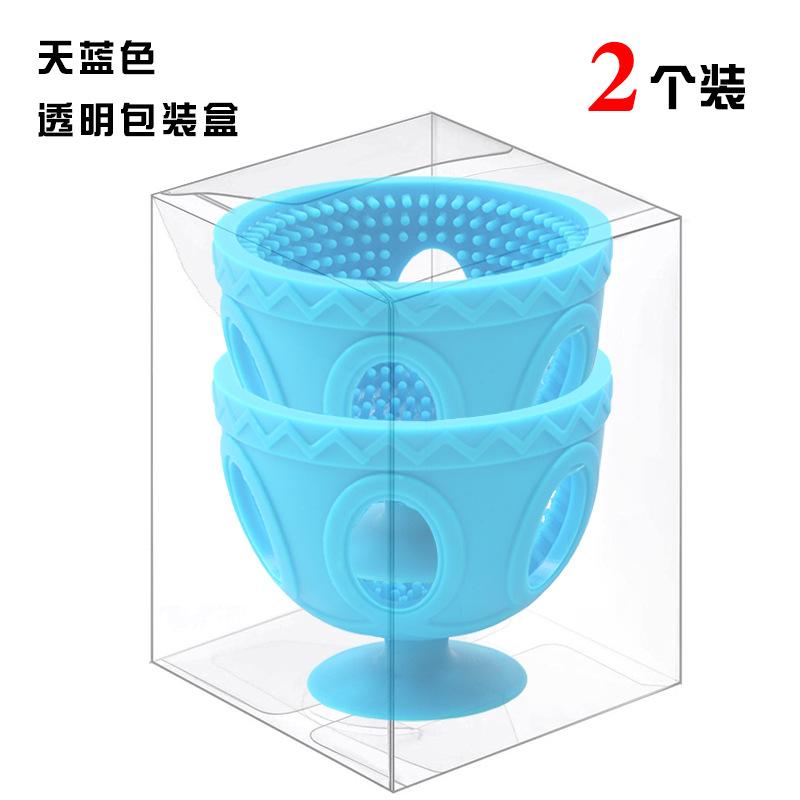 Silicone Egg Cleaning Brush, Dual-Head Egg Washer Scrubber with Bristles, Food-Grade Kitchen Tool for Washing Eggshells