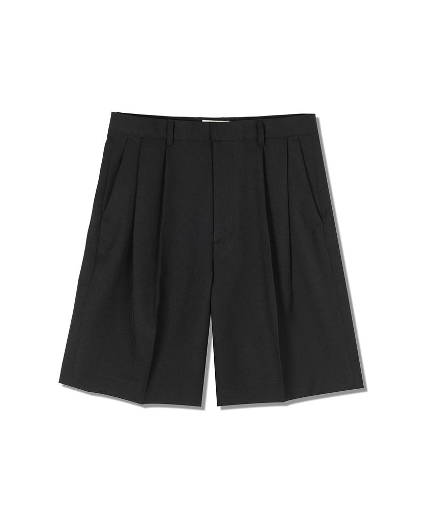 Custom A Clock Two-Tuck Wide Half Slacks_4 Color Coospt206
