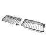 2 STÜCKE Chrom Front Nieren Grill Gitter Passend für BMW 7er E38 1994-2001