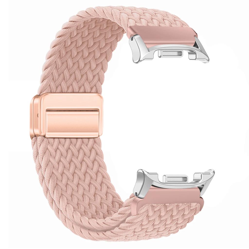 1 st Magnetiskt armband för Samsung Galaxy Watch 8 Band 40/44mm Sport Flätat Loop för Galaxy Watch 8 Classic/Ultra 2025 Band
