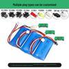 18650 Lithium Battery Pack 7.4V 1300mAh 10C for RC Toys & Cars