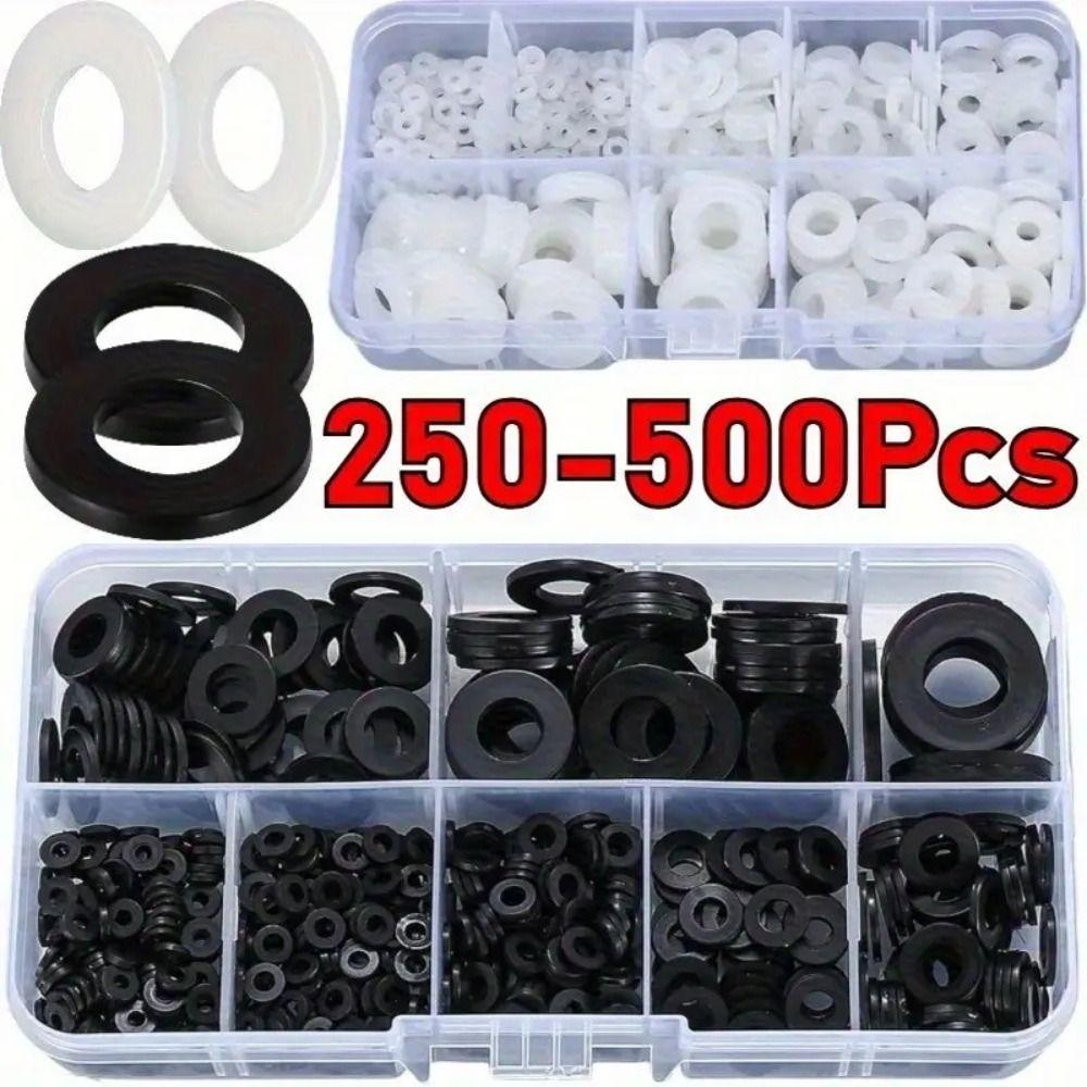 Waterproof Sealing Gaskets Flat Ring Rubber Gaskets Gaskets Assortment Kit  Plumbing Pipe Repair