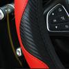 Universal Car Steering Wheel Cover Breathable Anti Slip PU Leather Steering Covers Suitable 37-38cm Auto Decoration Carbon Fiber