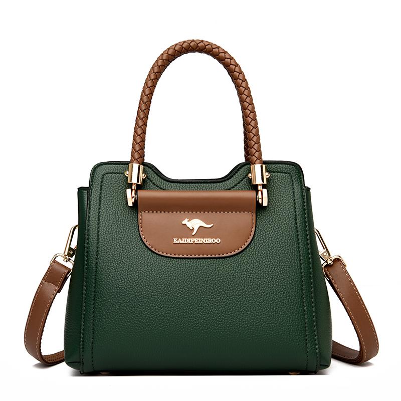 Genuine Brand Handbags For Women 2024 Luxury Ladies Hand Bag Female Leather Shoulder Top-Handle Crossbody Bags Casual Tote Sac