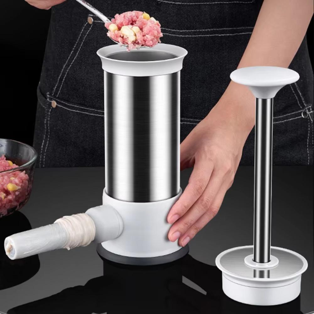 Manual Sausage Stuffer Press Type Meat Ball Mold Kitchen Gadgets Sausage Maker Rural