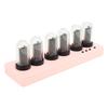 Tube Clock Kit Wireless Control with 6 Bit     LCD Screen 12 24 Hours RGB Backlit Desktop Decoration
