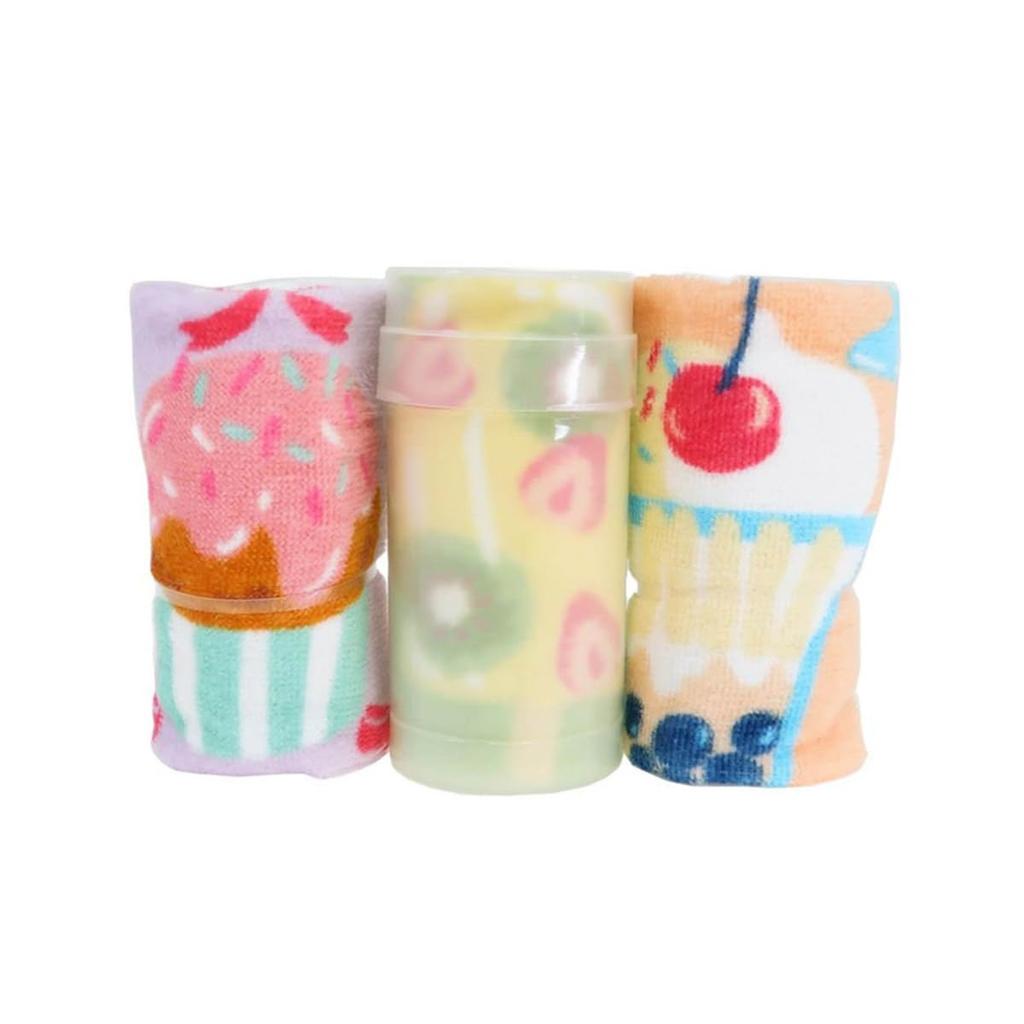 Marushin Piccolino Hand Towel and Handkerchief Set with My Perfect for and Elementary Perfect for Includes Product (3 Pieces) Case, Snacks, Preschool,