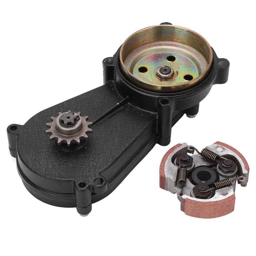 14T Clutch Drum Bell Housing Gear Box with Clutch for 47cc 49cc Mini Pocket Quad Dirt Bike ATV
