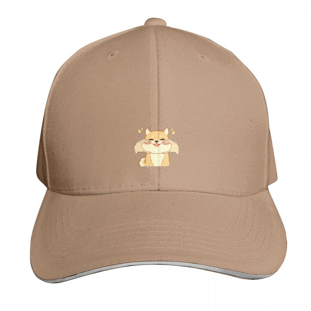 Cutie Corgi Baseball Cap hats for Unisex derby hat Golf tea Hat Unisexs Caps Womens