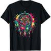 Apanhador de Sonhos Surreal Moda Festival Espiritual Boêmio Camiseta(6)