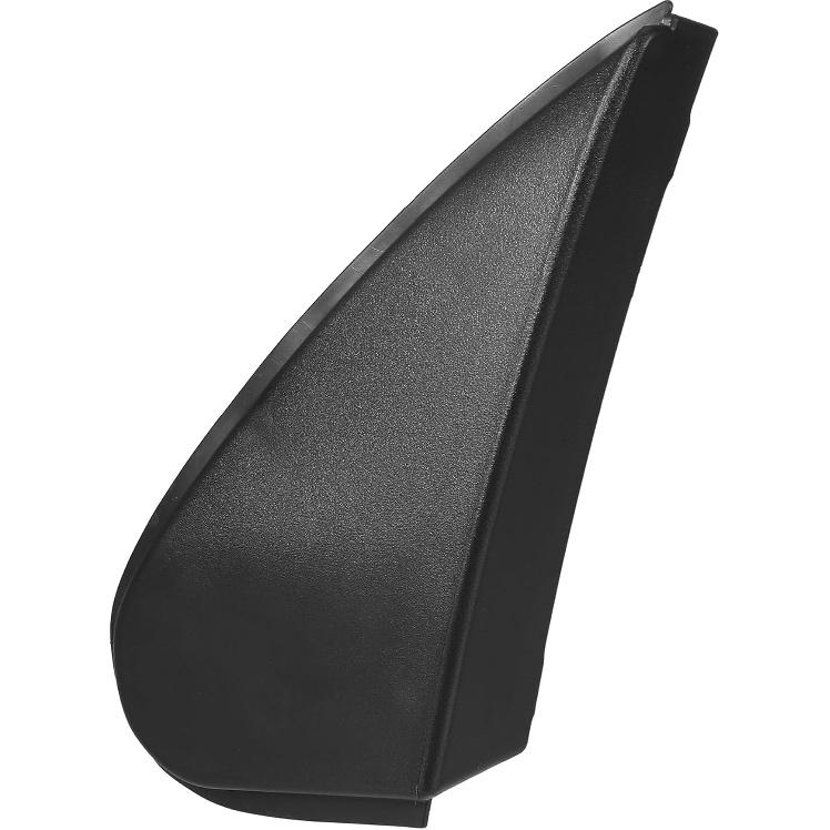 Front Left Door Mirror Corner mudguard Triangle Cover No.6011802170 for Toyota Corolla 2014-2016 Plastic Black