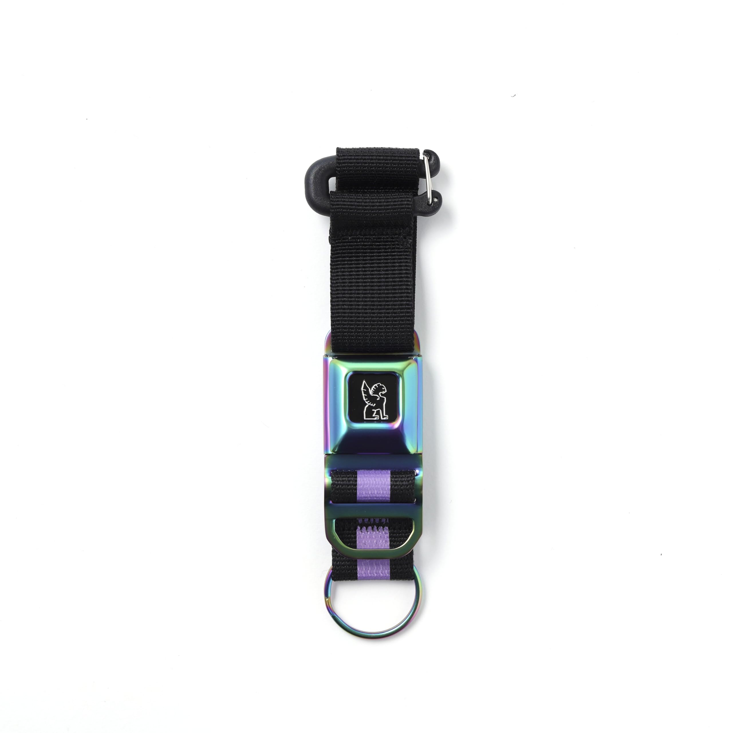 MINI BUCKLE KEYCHAIN MATTE [Chrome] (current model) RBWM_RAINBOW