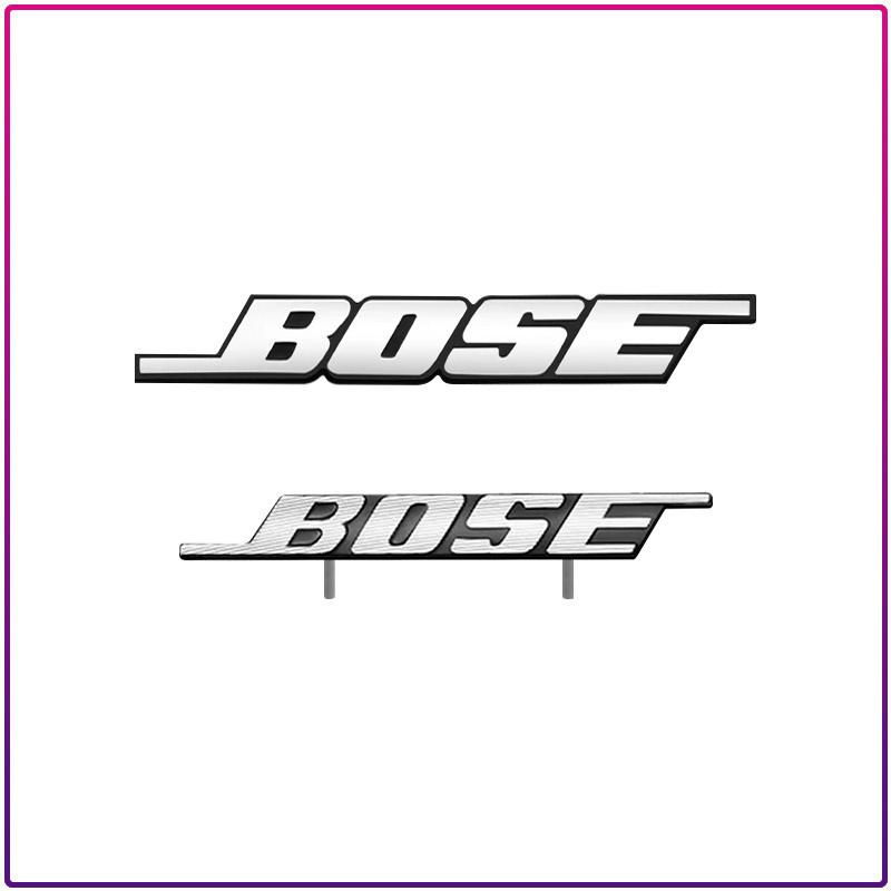 Auto Aluminium 3D Metall Pin BOSE Hi-Fi Lautsprecher Audio Stereo Beschriftung Dekorieren Aufkleber Abzeichen Emblem Abziehbilder Auto Styling