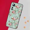 Floral Chic Roses Tulips Garden Case For Xiaomi 15 14 13 Ultra 11T 12T 13T 14T Pro Cover For POCO X7 X6 X3 X5 F5 F6 F7 Pro