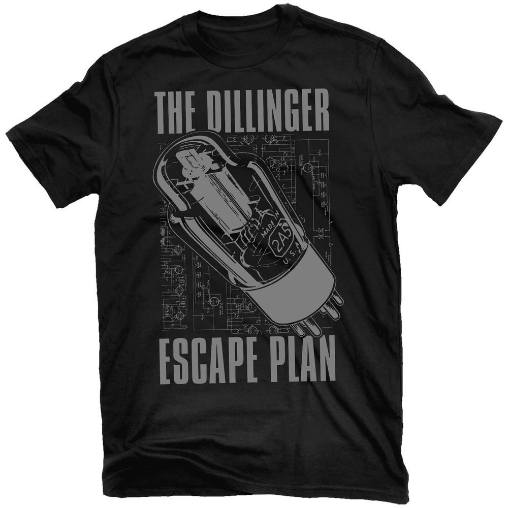 THE DILLINGER ESCAPE PLAN Transistor T-Shirt NEW! Relapse Records TS4606 Unisex T-Shirt S