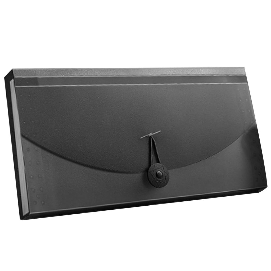 Expanding File Folder 13 Pockets Professional Waterproof Documents File Folder for VAT Invoice Recei