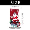 Christmas Stockings Large Capacity Christmas Socks Santa Claus Snowman Christmas Tree Decorative Bag Candy Bags Xmas Gifts Bags