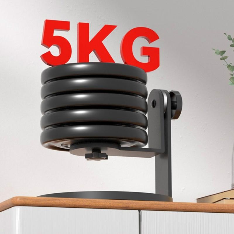 Desktop Projector Stand With 1/4Inch Screw Mount NonSlip Base 360°Rotating Adjustable Projector Holder For Home Use