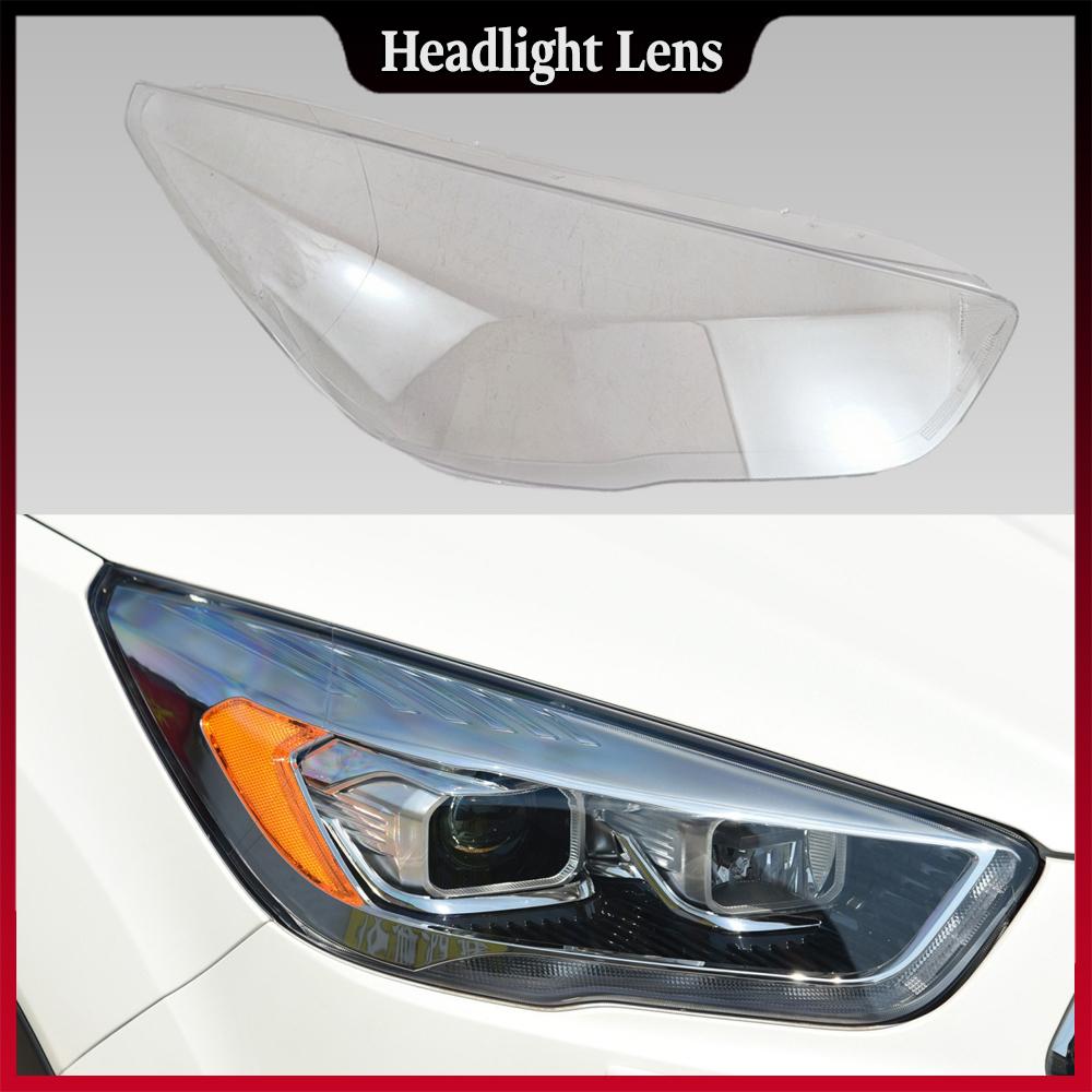 For Ford Kuga 2017 2018 2019 Car Front Headlamp Cover Transparent Headlight Shell Lens Replace Original Lampshade Plexiglass