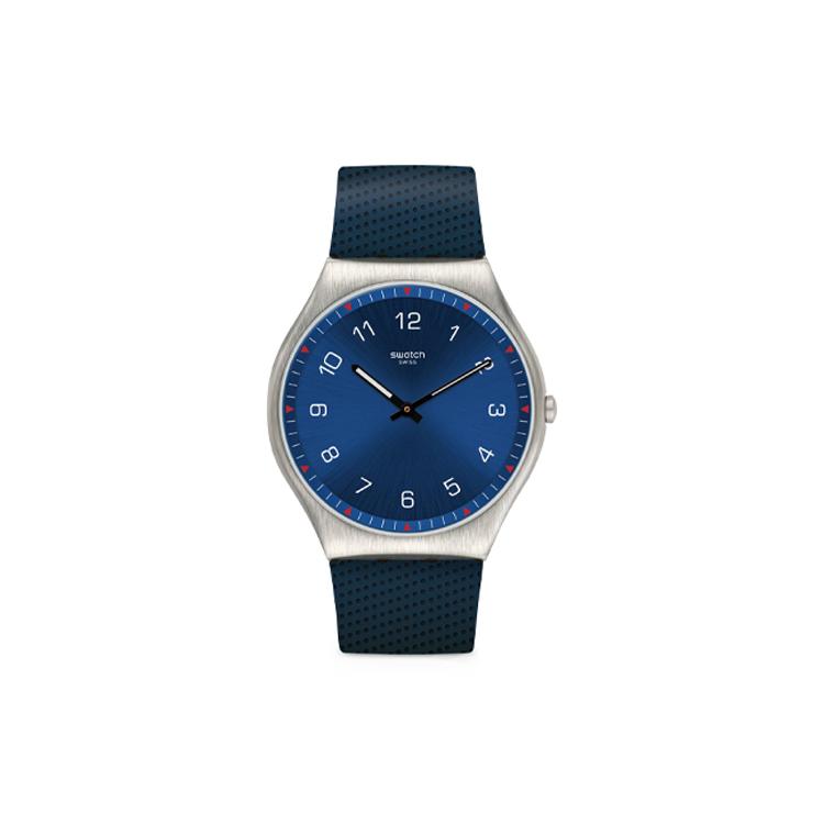 SWATCH Unisex 42mm Blue Watch SS07S102 SS07S102 Blue