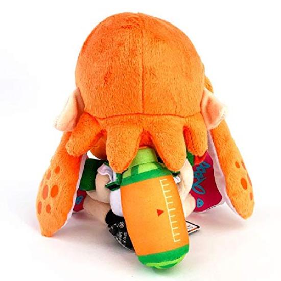 Sanei Boeki Splatoon COLECȚIA ALL STAR Fată A Plush SP01 (S) Lățime 9,5 × A 9,5 × Î 22 cm