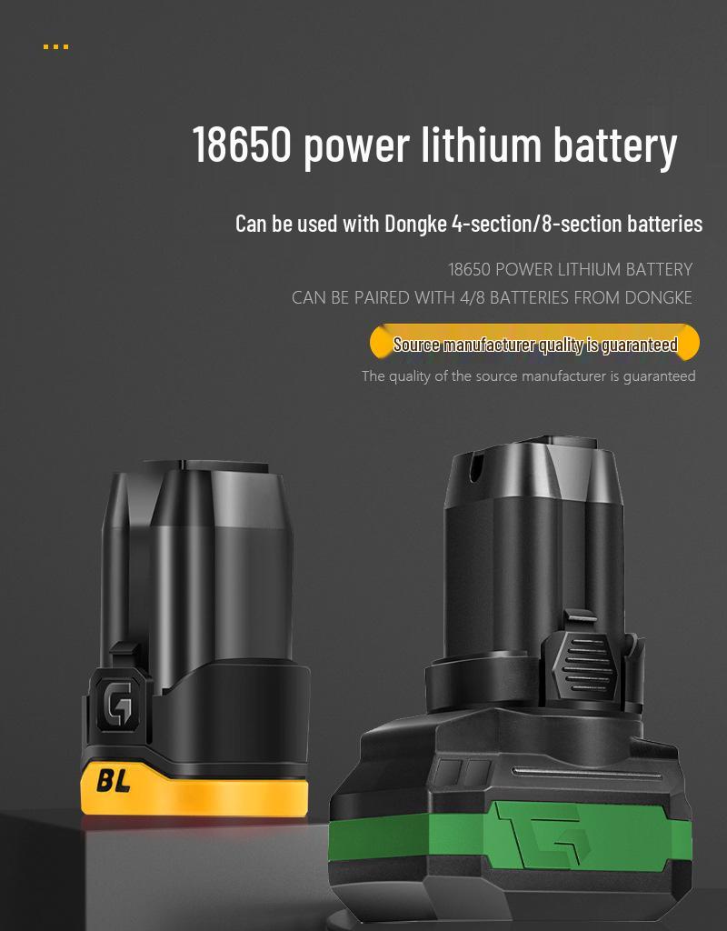 16.8V Brushless Lithium Hand Drill & Electric Screwdriver with Dual Speed and Self-Stopping