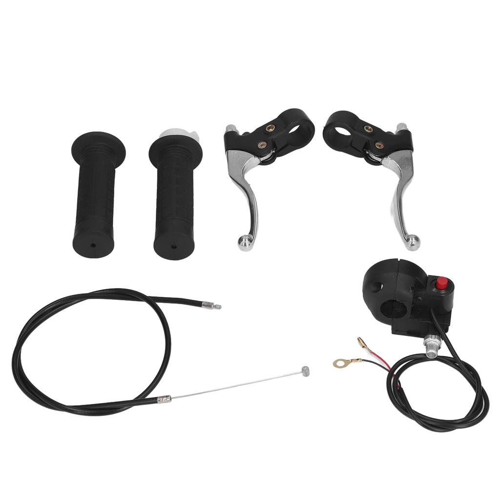 22mm Lenkergriffe Kill Ein Aus Schalter Gashebel Bremshebel Kit für Dirt Mini Pocket Bike