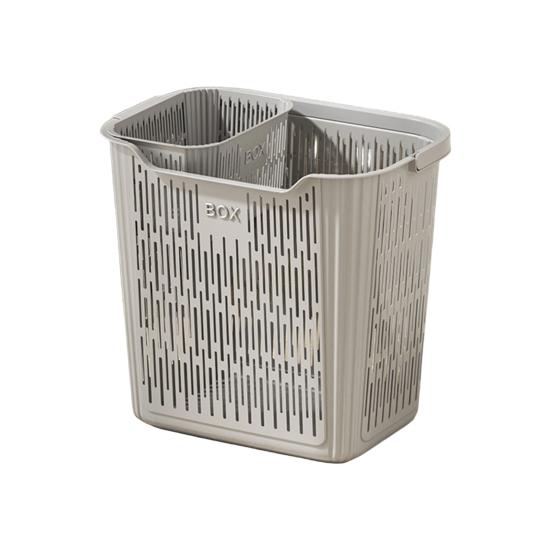 Kosz na pranie Oddychający kosz do przechowywania z siatki z uchwytem Kosz na brudne ubrania z wbudowanym koszem na bieliznę na ubrania, zabawki, łazienkę, pralnię