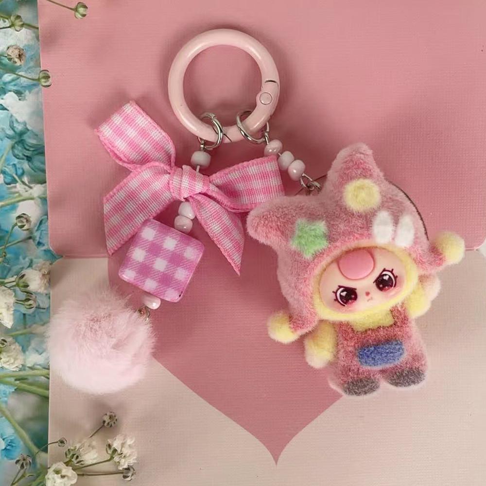 Dopamine Cold Hat Baby Cartoon Keychain With Plastic Material For Gift And Party Decor