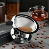 CLITON 304 Stainless Steel Pour Over Coffee Dripper & Filter