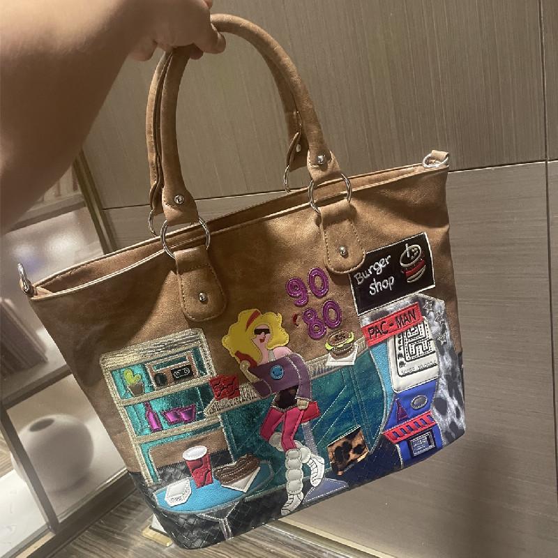 Niche Design Bag Women'S Handbag Large Capacity Tote Bag Light Messenger Bag