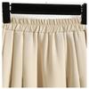 DIMANAF 2026 Summer New Plus Size Women Waist Elastic Shorts Skirts Casual Loose Fashion Lady Bottoms Pleated Skirt