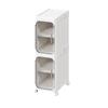 Foldable Bathroom Gap Storage Cabinet with Drawers