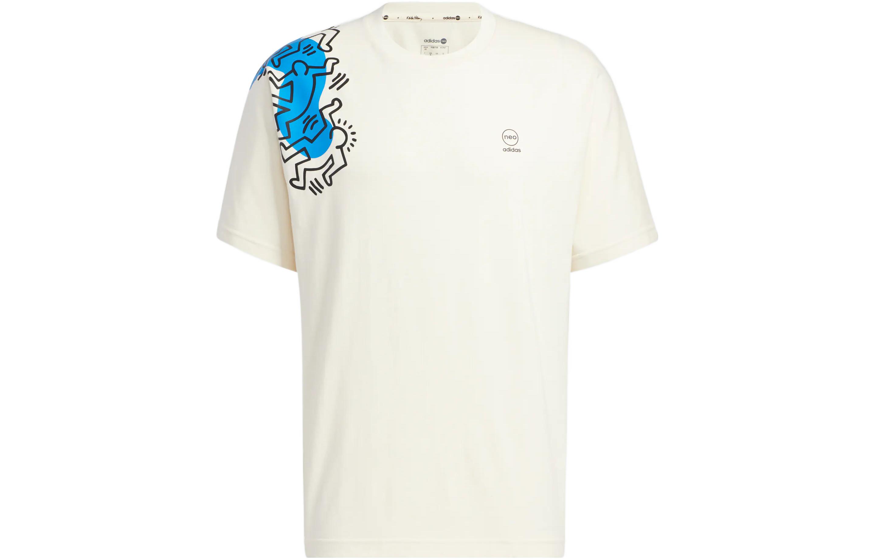 Adidas x Keith Haring T Shirt Men s White HD7264 L