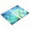 Decorative Tempered Glass Cutting Boards Abstract 2X30X52 Cm